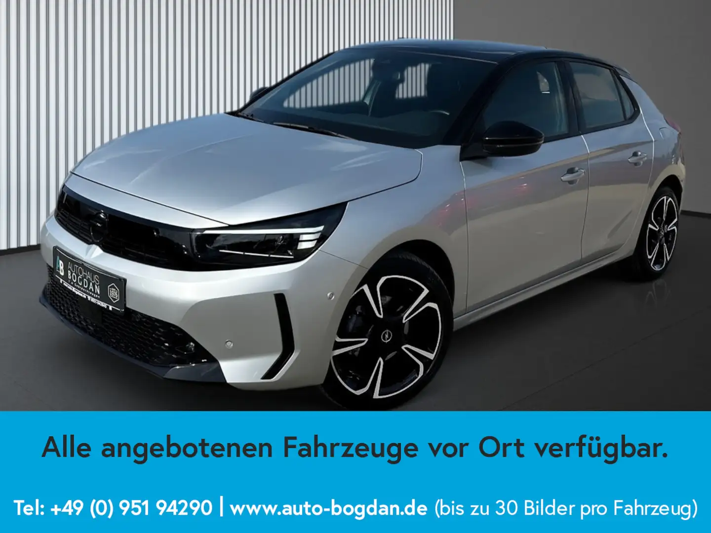 Opel Corsa Winterp.*Panorama*LED*Navi v.App*Garantie Silber - 2