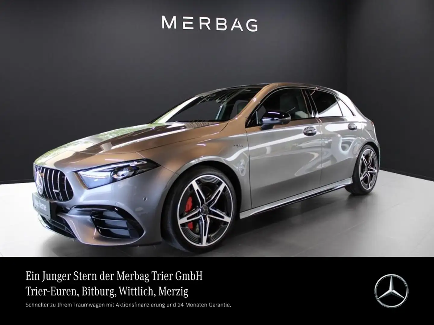 Mercedes-Benz A 45 AMG AMG A 45 S 4M *Night Pano Head PERF Sound 360 Grijs - 1