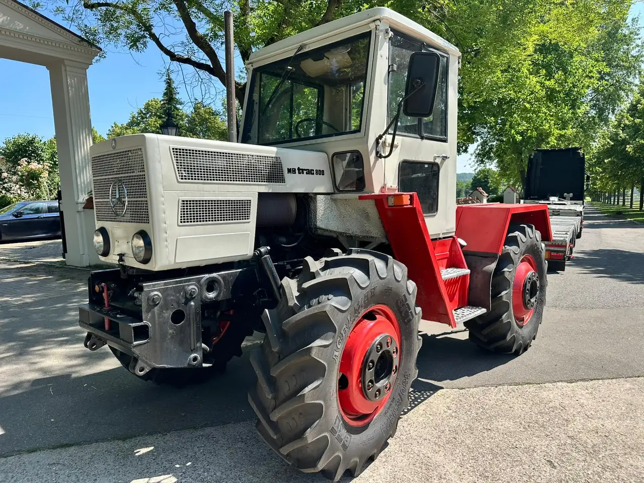 Mercedes-Benz Trac 800 Agrarausführung, foto 2