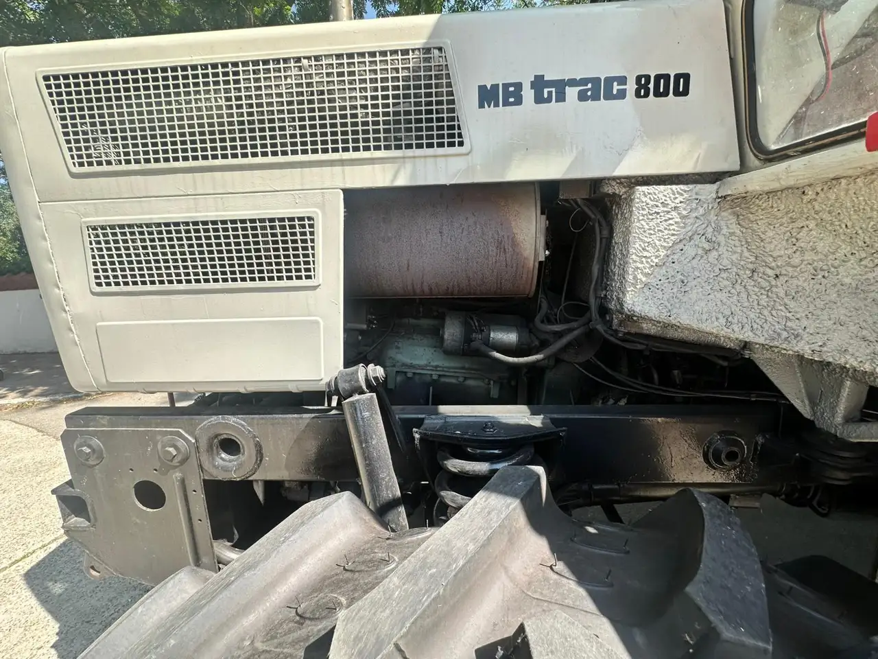 Mercedes-Benz Trac 800 Agrarausführung, foto 10