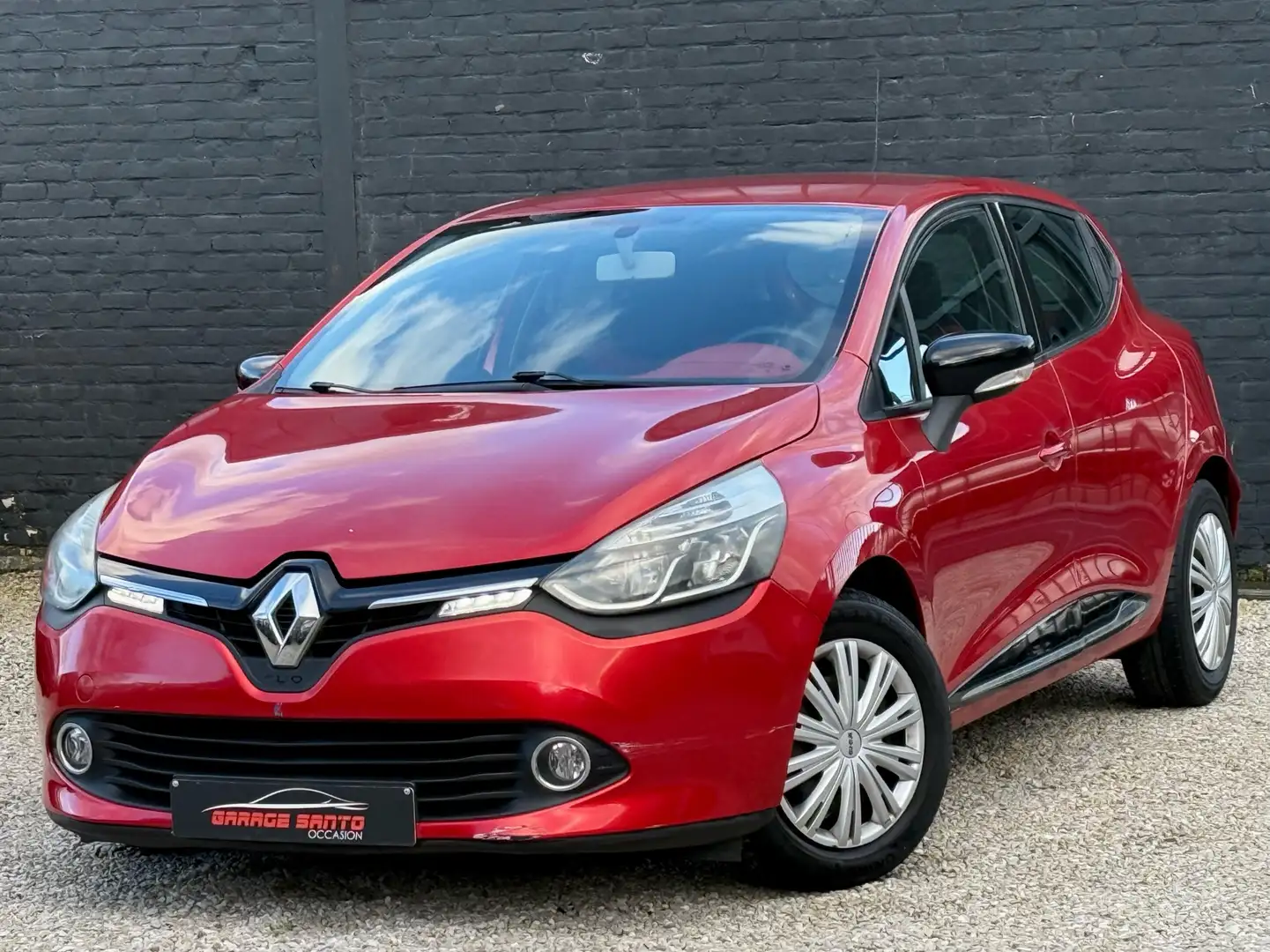 Renault Clio 1.5 dCi Dynamique /1erProp./Navi/Airco/Pdc/Led/ Rood - 1