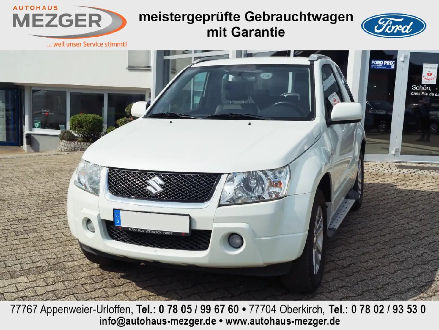 Suzuki Grand Vitara 1.6 Black and White Weiß - 1