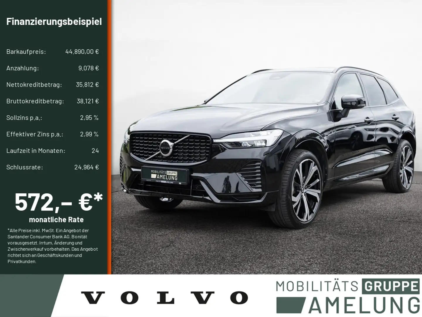 Volvo XC60 B5 AWD Plus Dark KAMERA FACEL. LED PANO Schwarz - 1