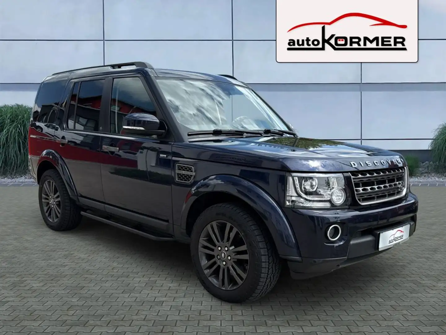 Land Rover Discovery SD V6 Graphite 7-Si.Pano,AHK,Kamera,Meridian,Leder Синій - 1