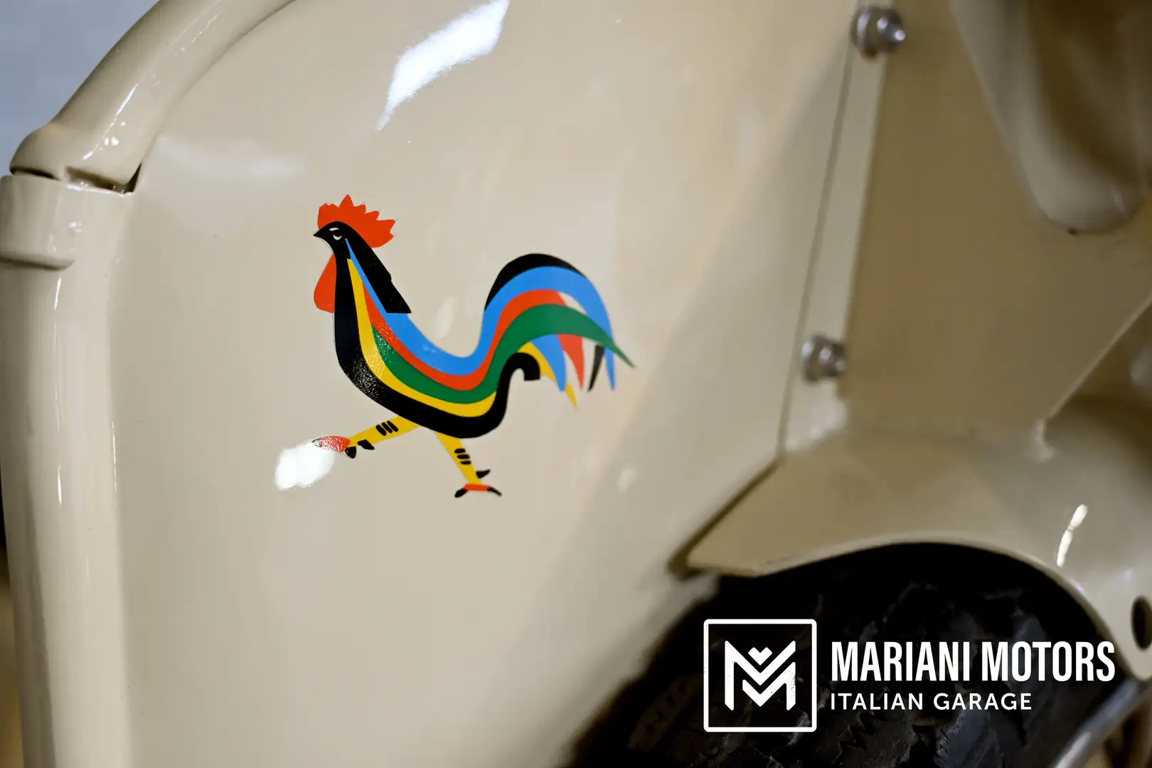 Moto Guzzi Galletto 192 - Accensione a Pedale! Beige - 2