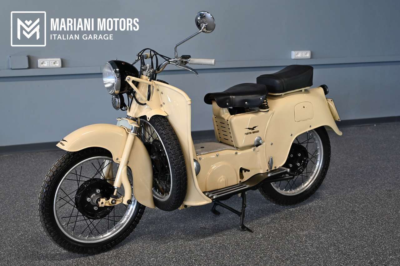 Moto Guzzi Galletto 192 - Accensione a Pedale!