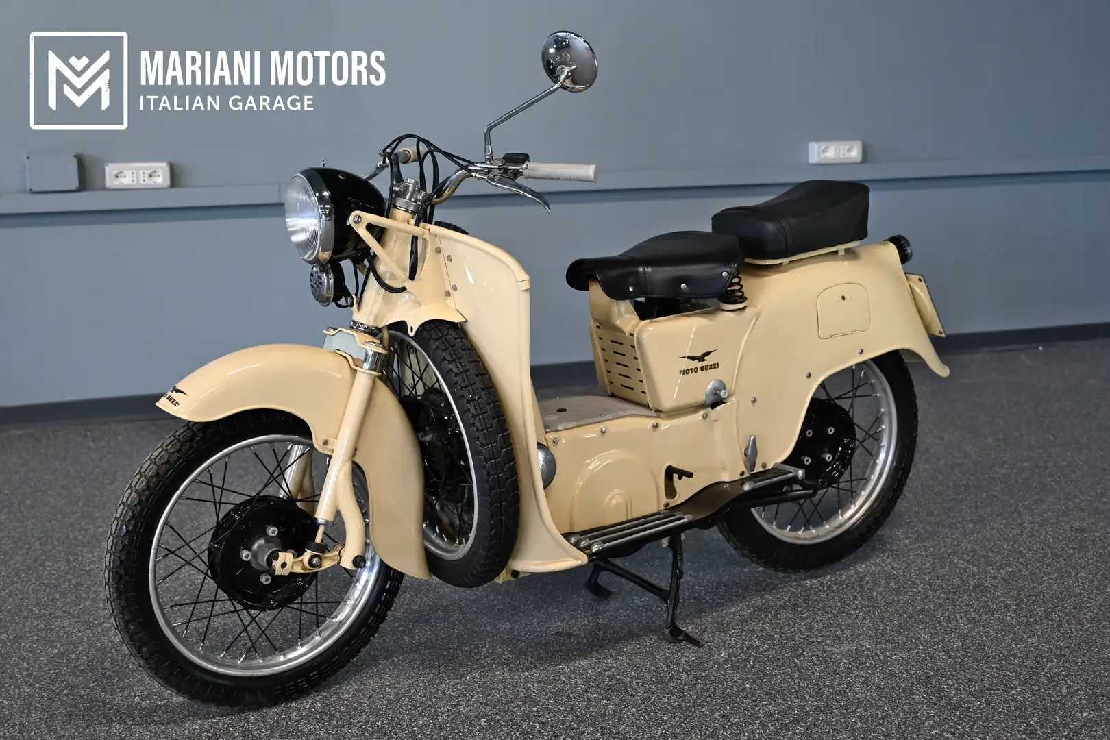 Moto Guzzi Galletto 192 - Accensione a Pedale! Beige - 1