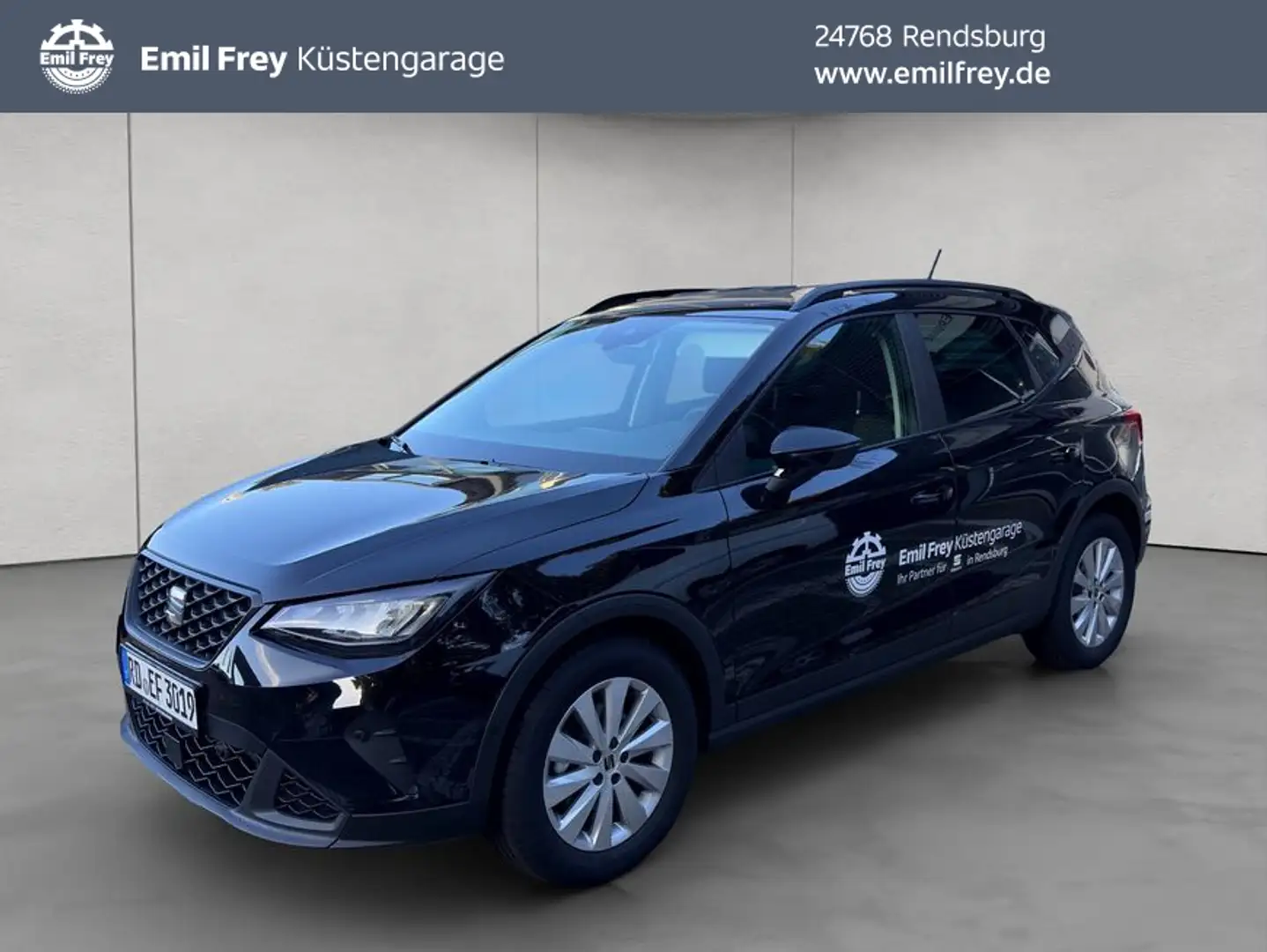 SEAT Arona Road Edition 1.0 TSI 85 kW (116 PS) 7-Gang-D Schwarz - 1