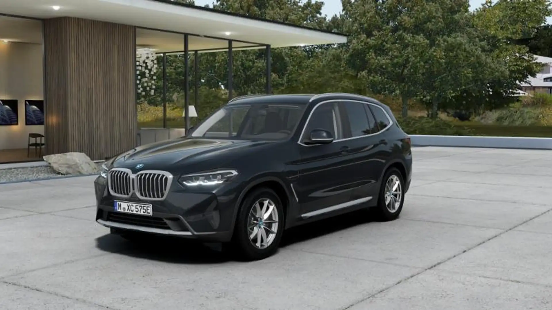 BMW X3 xdrive30e auto Grigio - 1