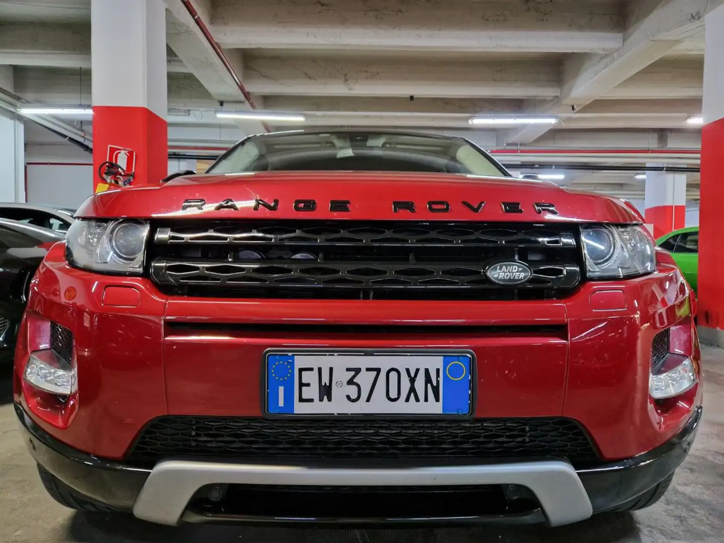 Land Rover Range Rover Evoque 2200 TD4 CV.150 NAVI+PELLE+18'+ TELECAM+AWD Rouge - 2
