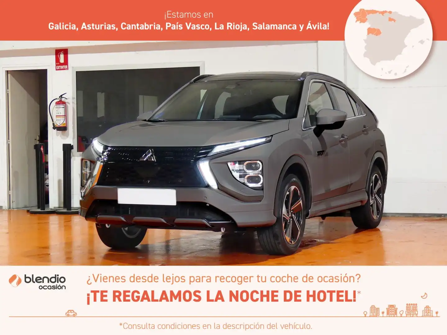 Mitsubishi Eclipse Cross 2.4 PHEV KAITEKI+ AUTO 4WD 188 5P Gris - 1