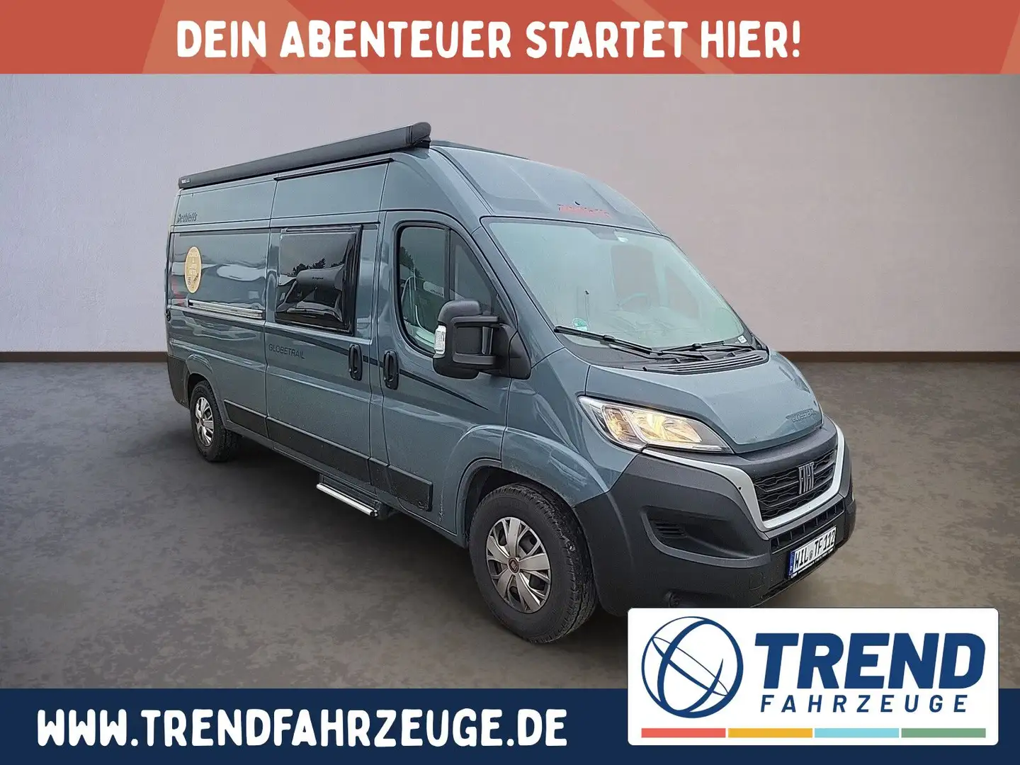 Dethleffs Globetrail Classic 600 DR Fiat *Radio *Kamera Grau - 1