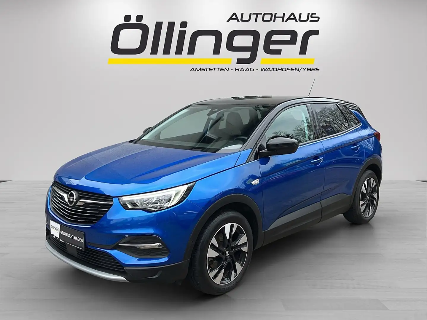 Opel Grandland X 1,2 Turbo Elegance mit vielen tollen Extras! Blau - 2