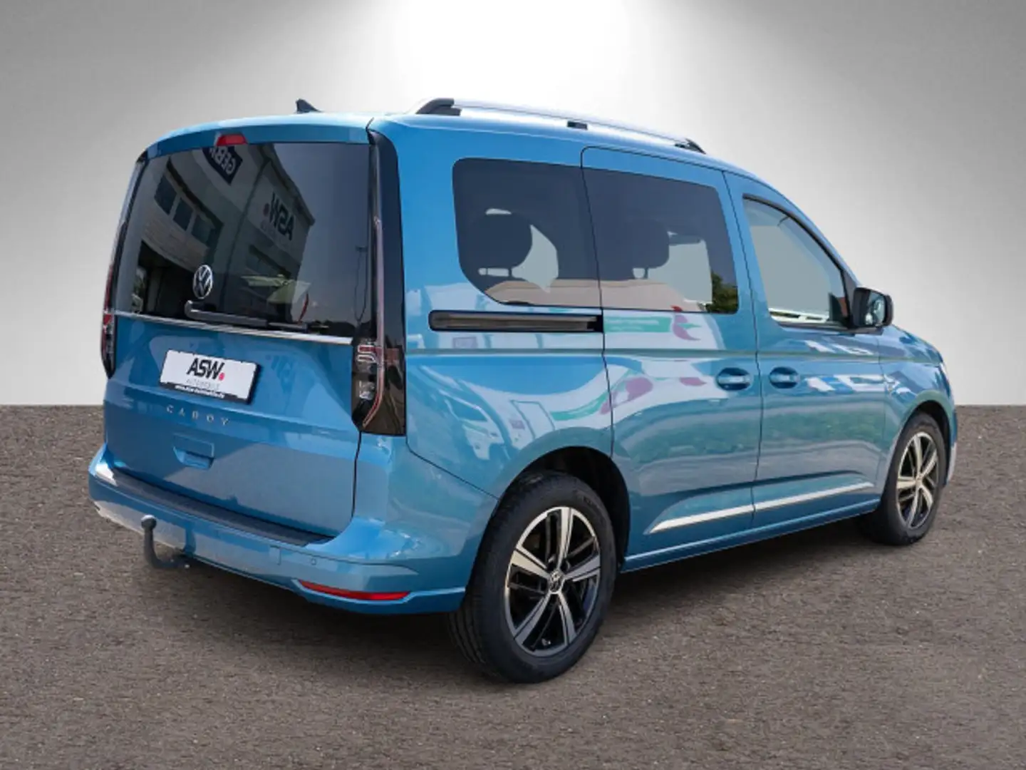Volkswagen Caddy Style 2.0 TDI LED Navi PDC v/h SHZ ACC AHK Blauw - 2