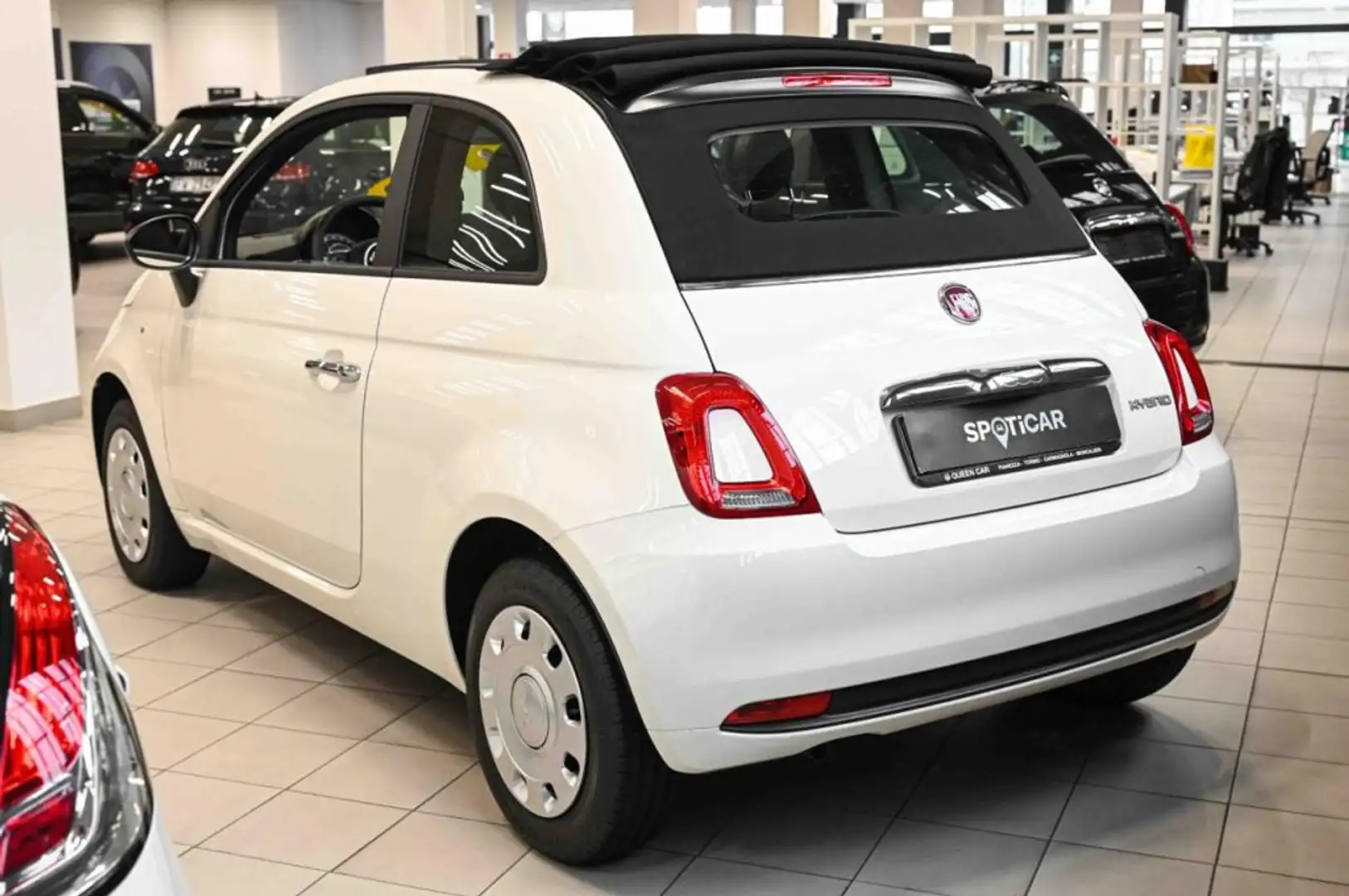 Fiat 500C Hybrid 1.0 70cv Cabrio Bianco - 2