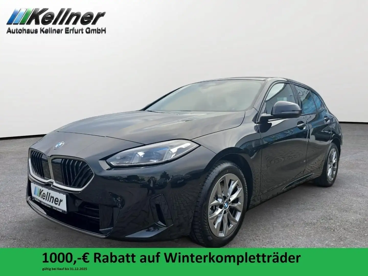 BMW 120 i Aut.+Klimaaut.+Sitzhzg.+Wireless+ParkAssi Schwarz - 1