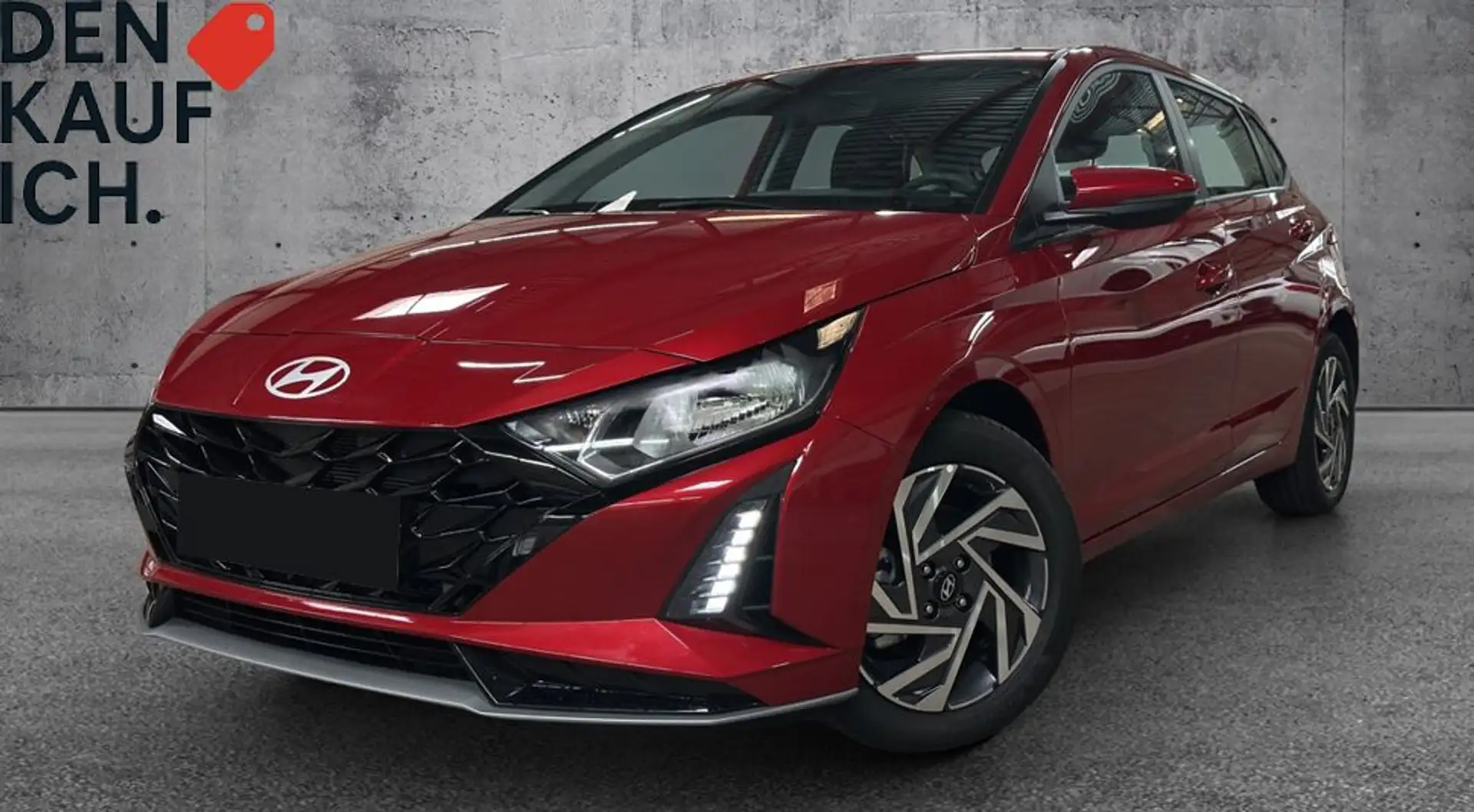 Hyundai i20 DCT Select+ NAVI Kamera Klima Tempomat Elektr. Rood - 1