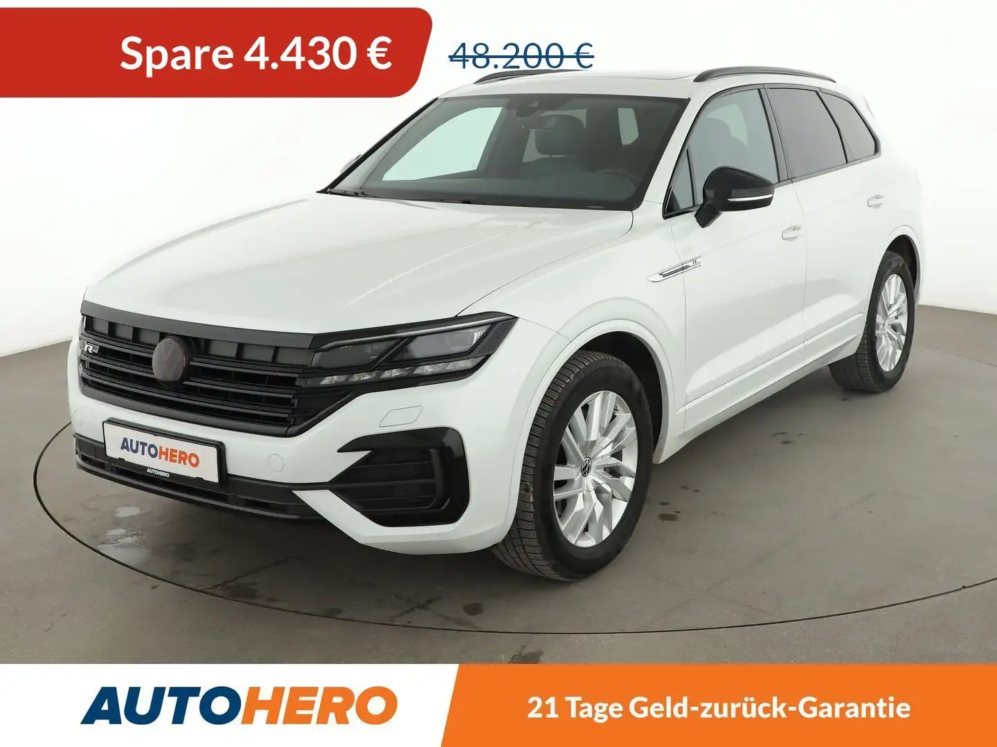 Volkswagen Touareg 3.0 V6 TDI R-Line 4Motion Aut.*NAVI*CAM* Wit - 1