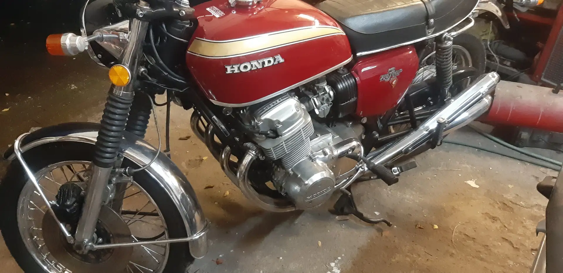 Honda CB 750 four K 2  1.Hd Roşu - 2