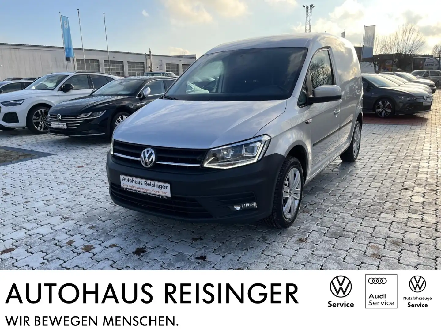 Volkswagen Caddy Kasten 1.4 TSI DSG Trendline (Navi, PDC,) Klima Silber - 1