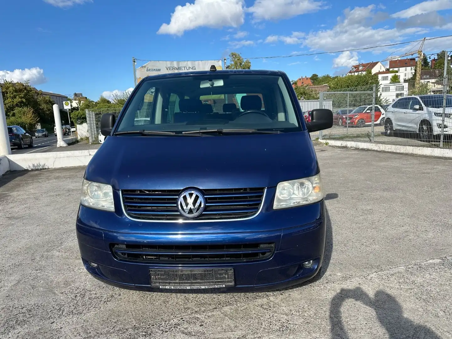 Volkswagen T5 Multivan 2.5 TDI Klimaauto Navi AHK Tüv Blau - 2