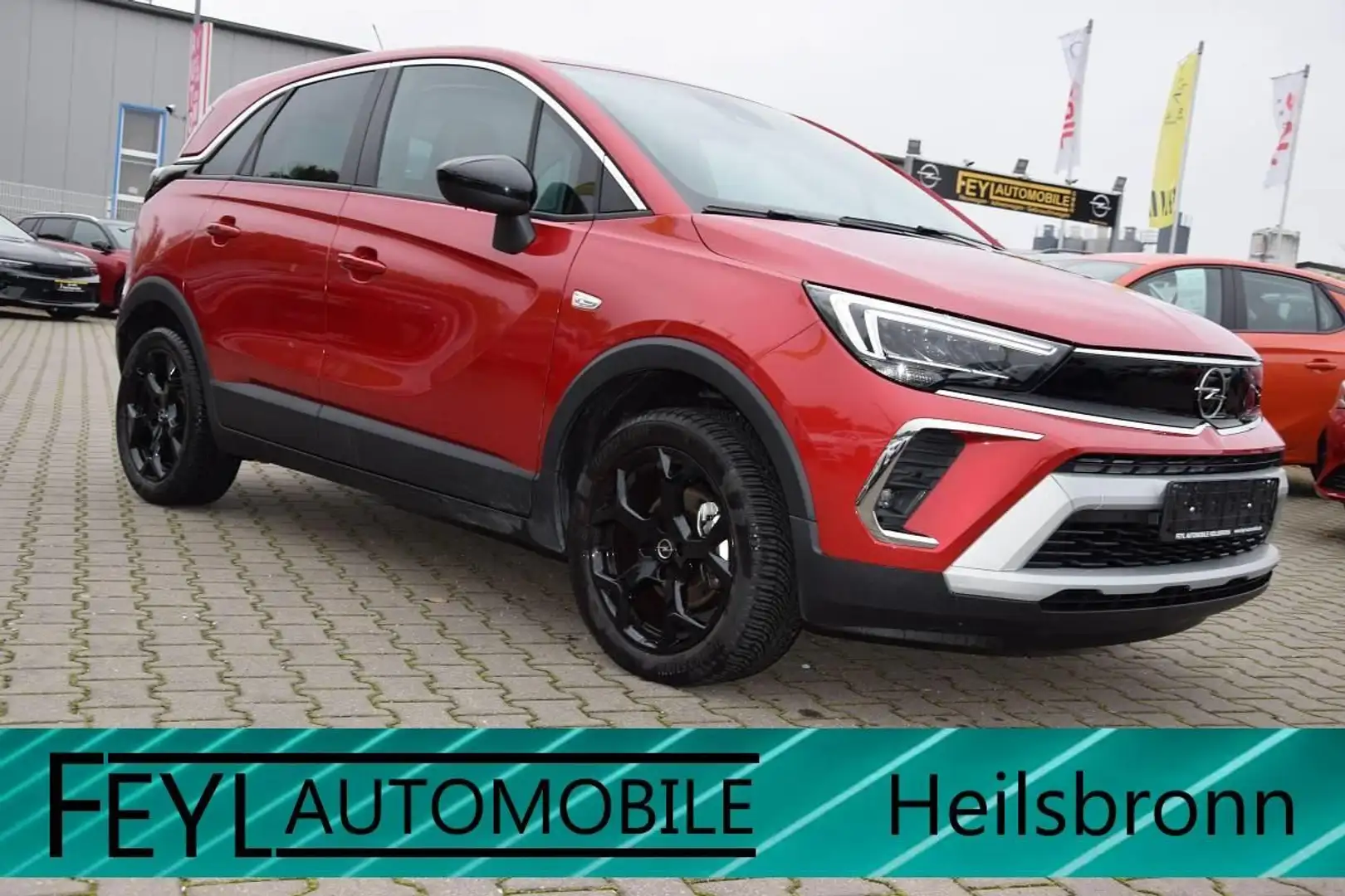 Opel Crossland X Crossland 1.2 Turbo "Elegance", AHK Red - 1