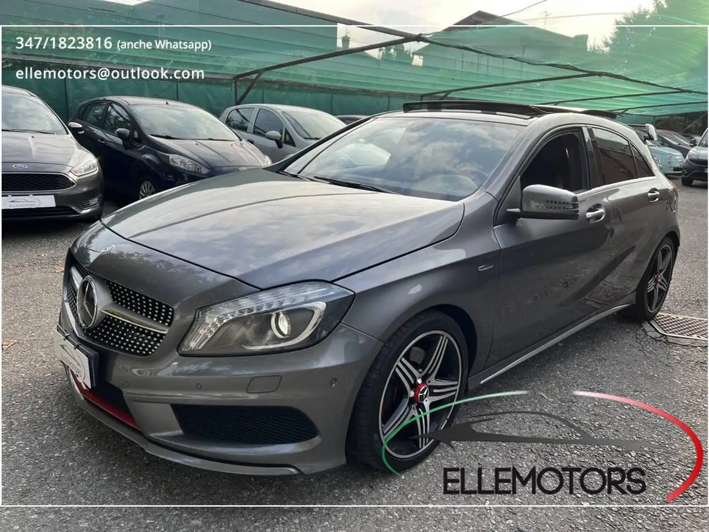 Mercedes-Benz A 250 Premium auto E6 Grigio - 1