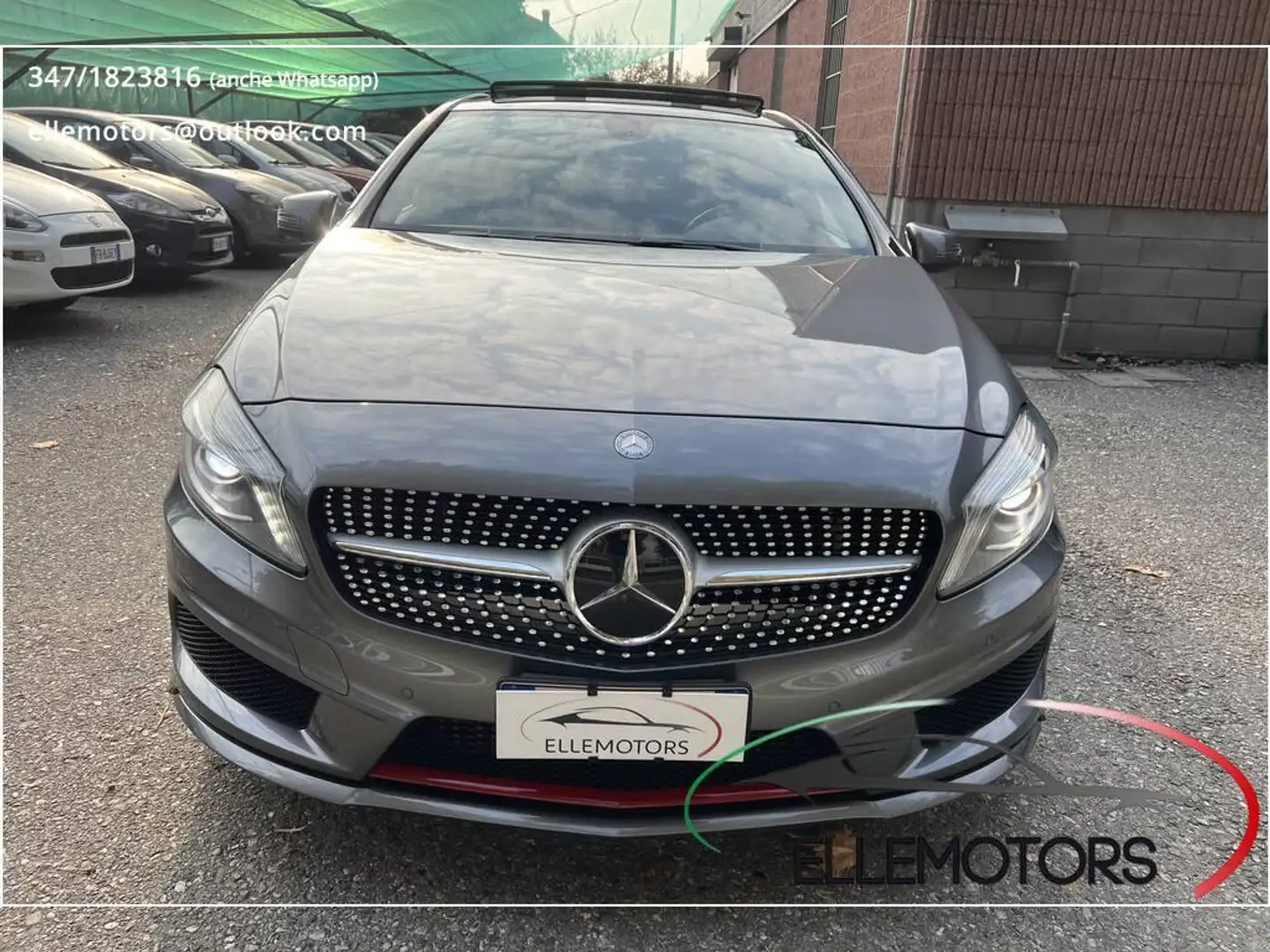 Mercedes-Benz A 250 Premium auto E6 Grigio - 2