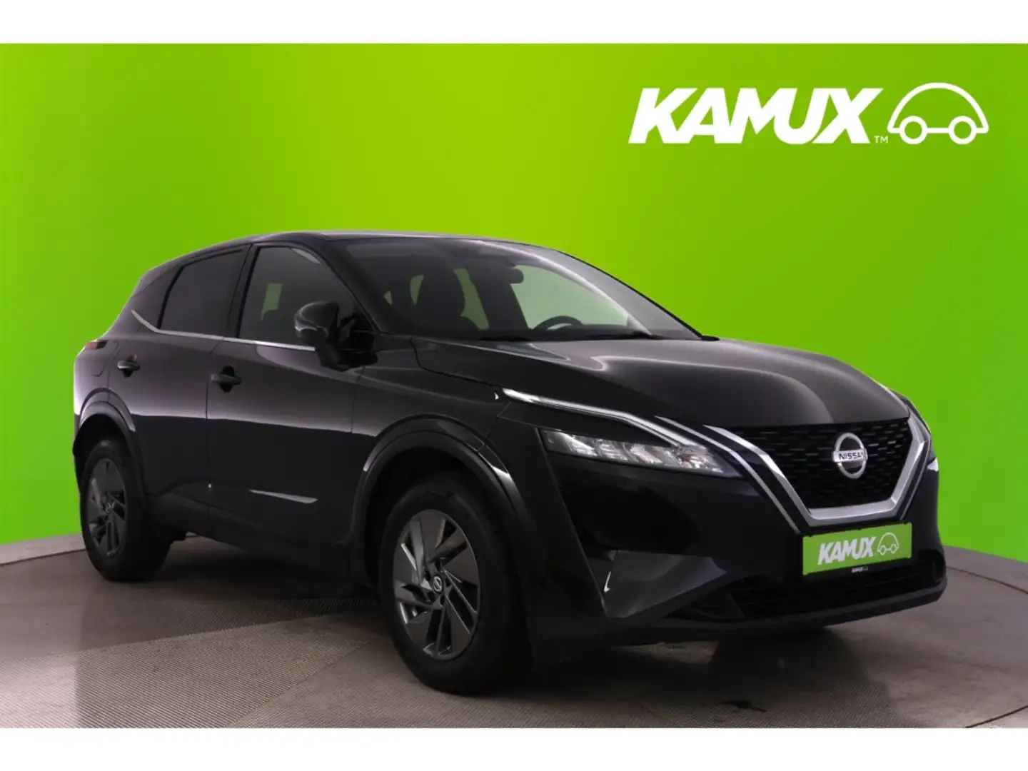 Nissan Qashqai 1.3DIG-T Aut.Acenta+LED+CARPLAY+SHZ+PDC Zwart - 1
