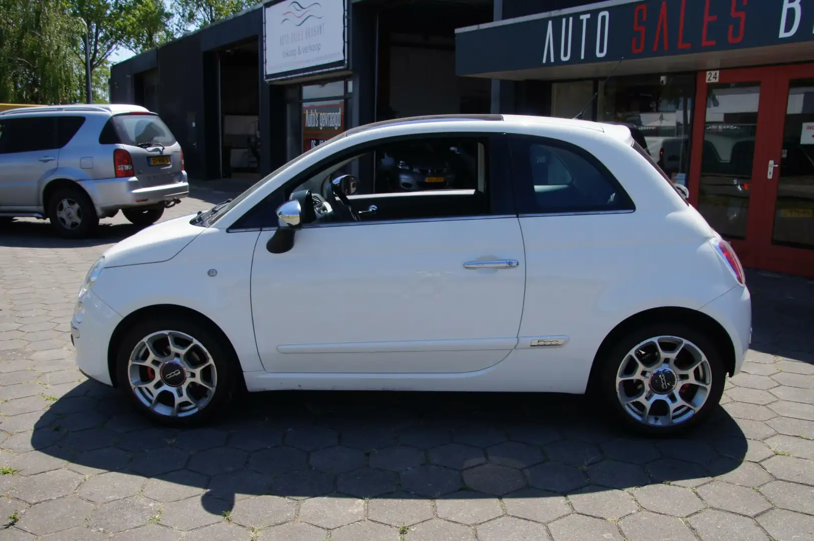 Fiat 500 1.4-16V Lounge * automaat * Wit - 2