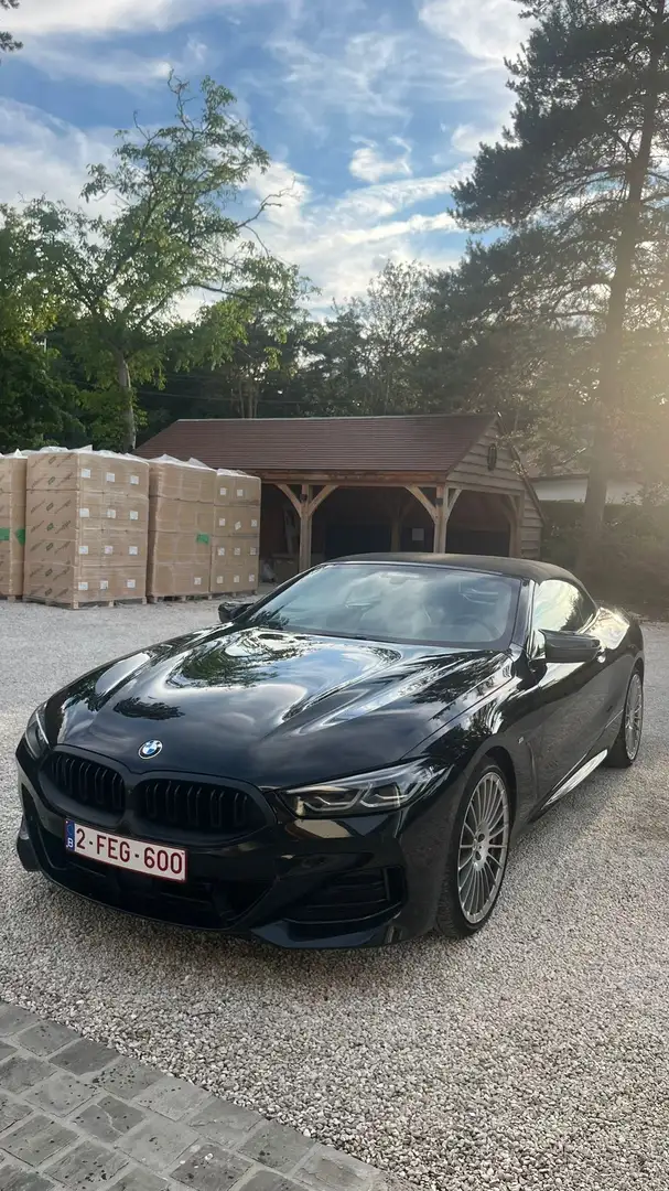 BMW 840 Cabrio 840iXAS Чорний - 1