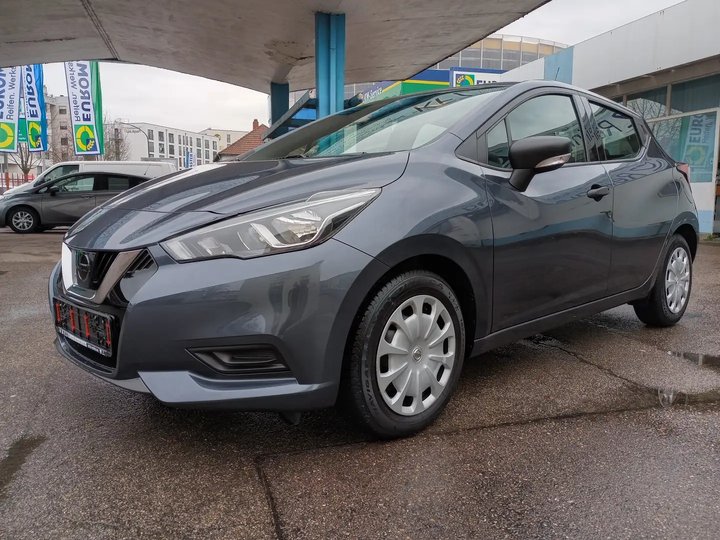 Nissan Micra Visia Plus Grijs - 1