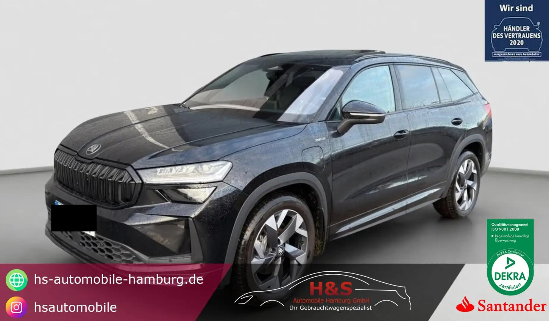 Skoda Kodiaq 1.5 TSI iV Sportline Schwarz - 1