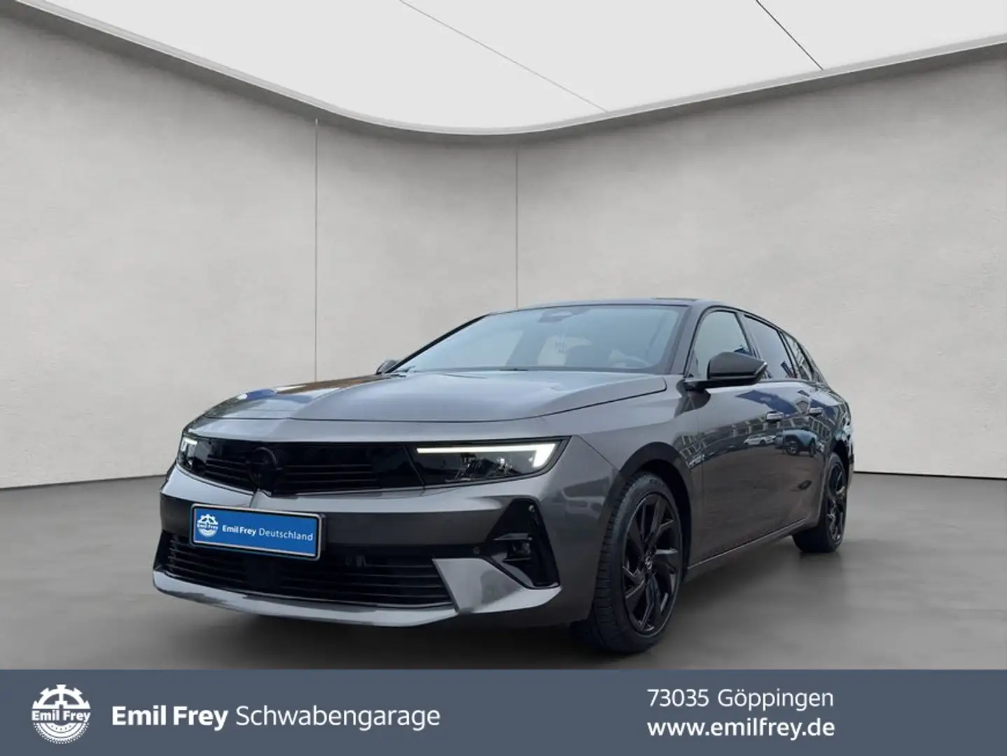 Opel Astra Sports Tourer 1.2 Turbo Automatik GS Grijs - 1