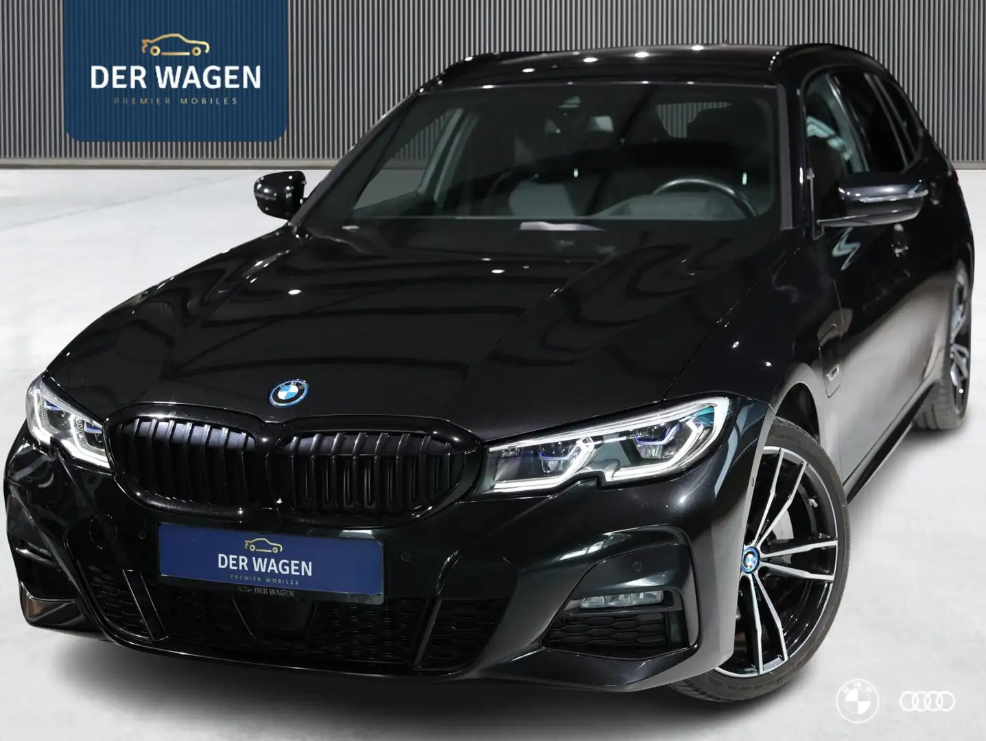 BMW 330 330E M SPORT / LASER / ACC / TREKHAAK / HEADUP / A Noir - 1