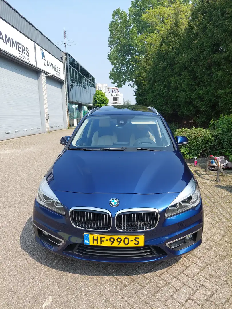 BMW 220 220 220i Luxury 7p. Blauw - 1
