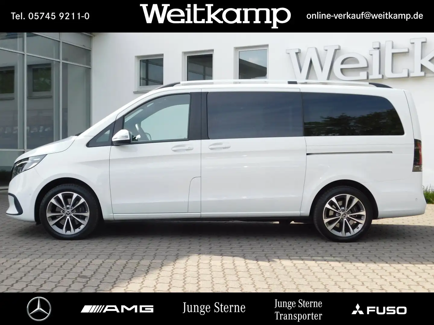 Mercedes-Benz V 250 V 250 d 4M STYLE Lang AIRMATIC+STHZ+AHK+EL. TÜR+ Weiß - 2