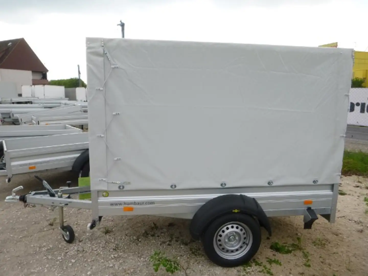 Humbaur HA 132513 mit KV, Hochplane 160 cm, 1300 kg, 2510 Grau - 2
