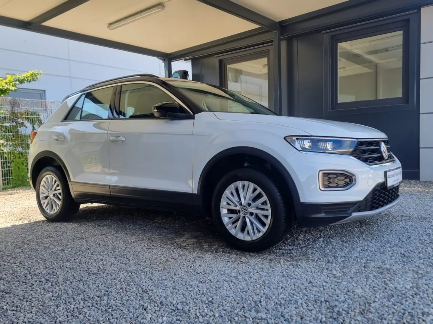 Volkswagen T-Roc 1.5 TSI DSG,LED,ACC,PDC,SHZ,1.HAND,TÜV NEU Klima Blanc - 2