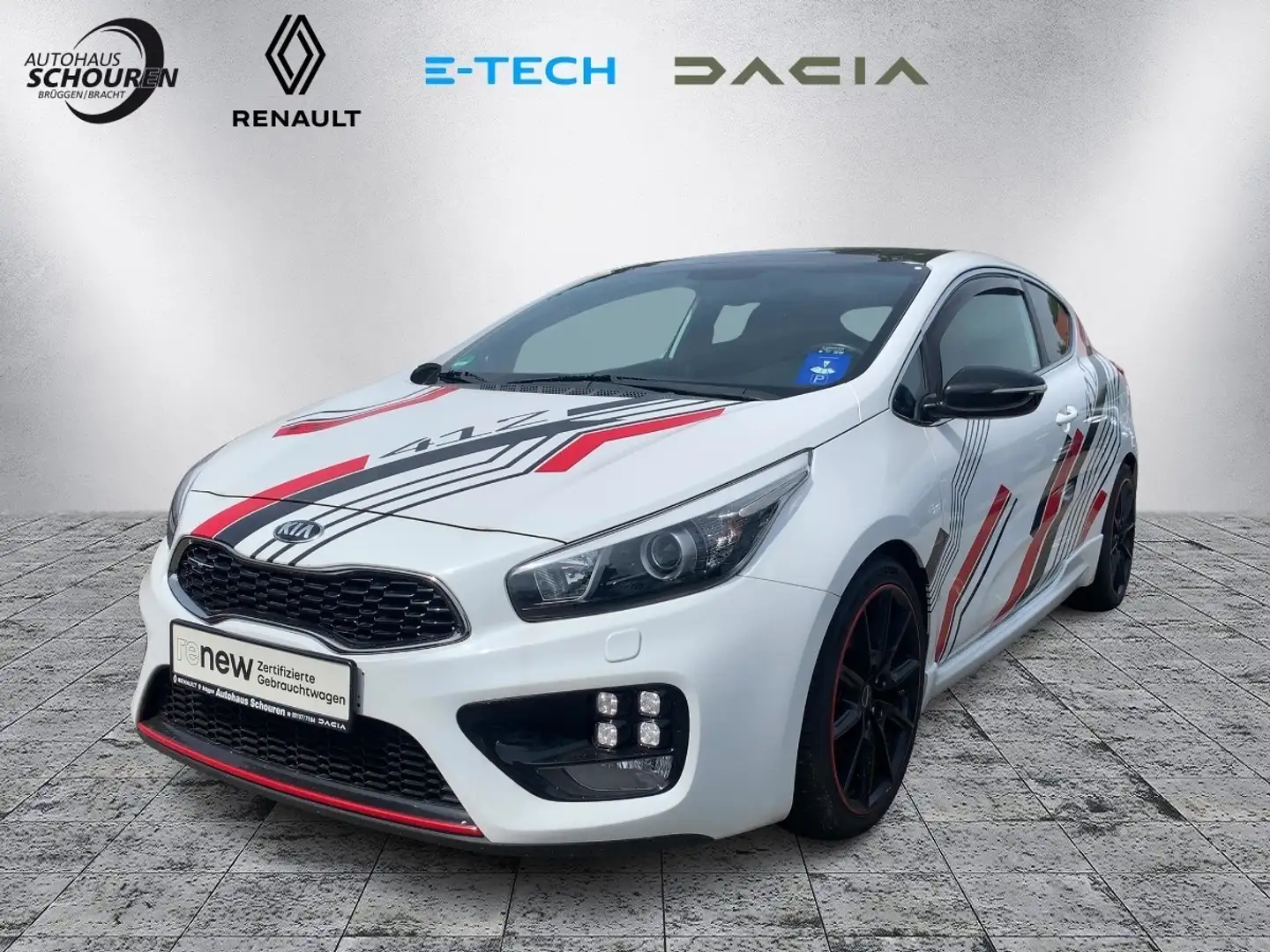 Kia pro_cee'd GT-Track 1.6 T-GDI Neuer Motor Bianco - 1