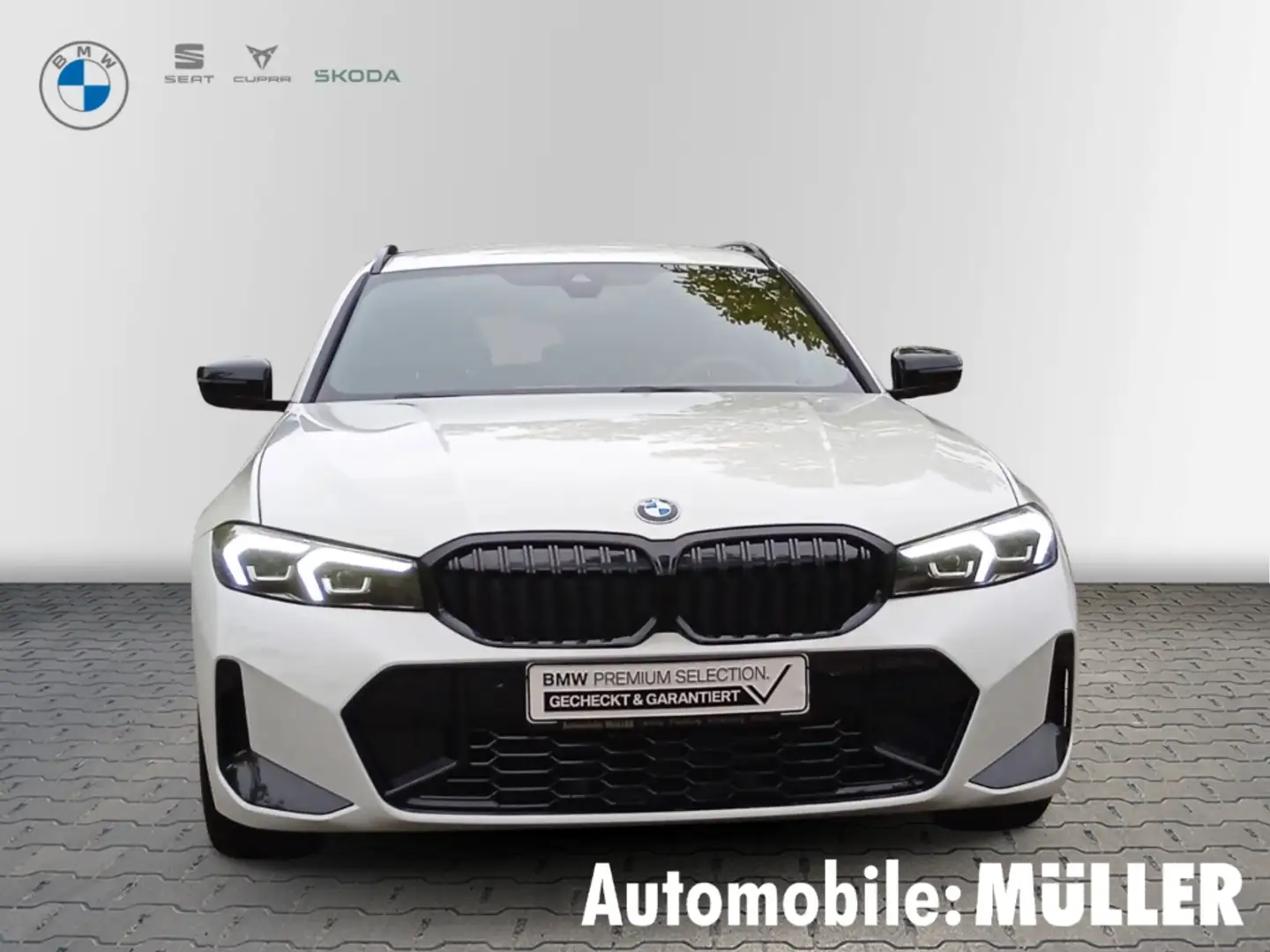 BMW 320 i Touring*MSport*DAB*H&K*RFK*Fernlichass.* Weiß - 2