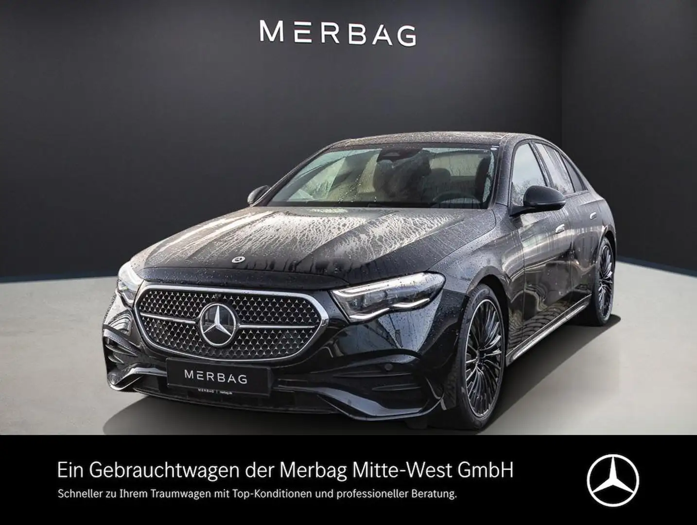 Mercedes-Benz E 200 4MATIC Limousine ACC LED Navi Pano SD SHZ Schwarz - 1