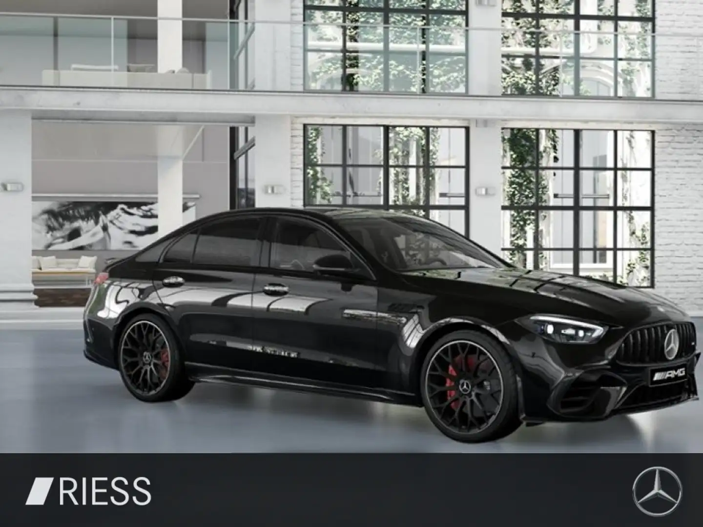 Mercedes-Benz C 63 AMG S E PERF Sitze Distr Pano AHK HUD Sitzklima Schwarz - 2