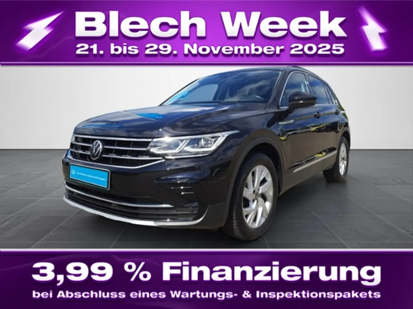 Volkswagen Tiguan 2.0TDI El. Matrix/Navi/ACC Schwarz - 1