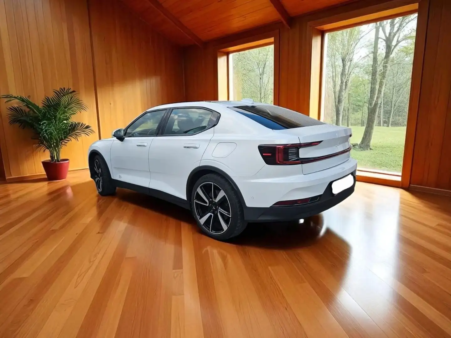 Polestar 2 Long Range DualmPano,20Zoll,360,WR,Top Weiß - 1