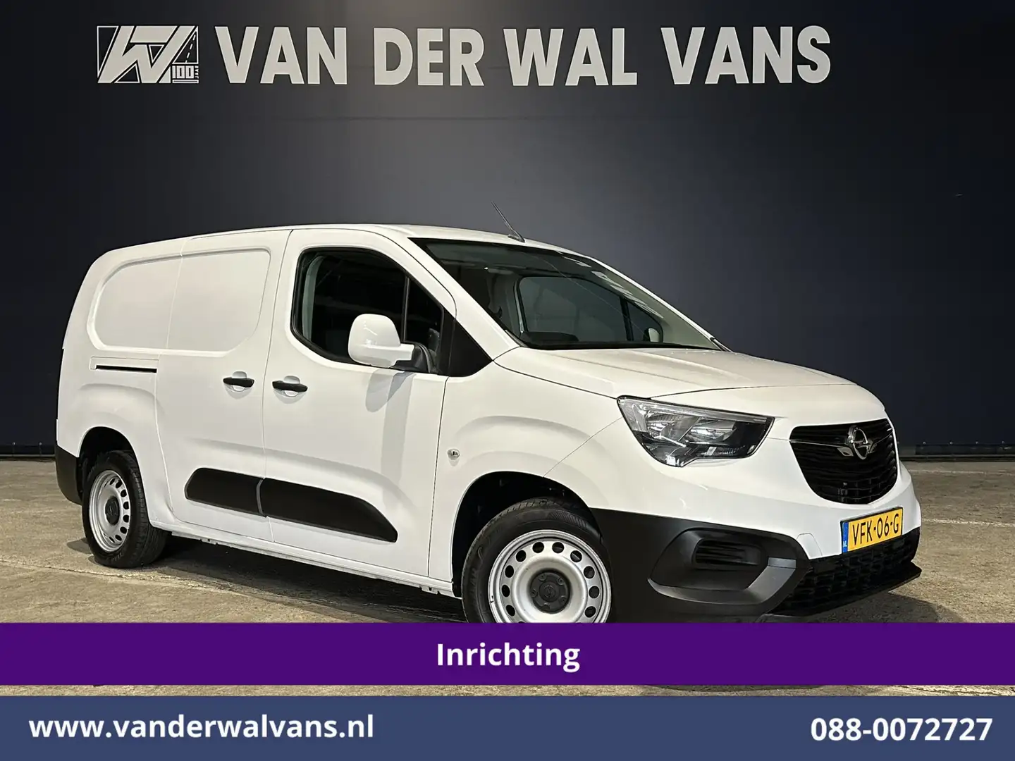Opel Combo 1.5D 102pk L2H1 Inrichting Euro6 Airco | Navigatie Wit - 1