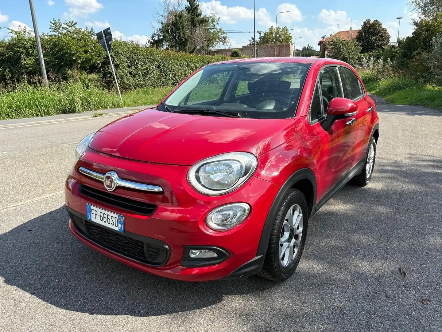 Fiat 500X 500X 1.3 MultiJet 95 CV Business Rouge - 1