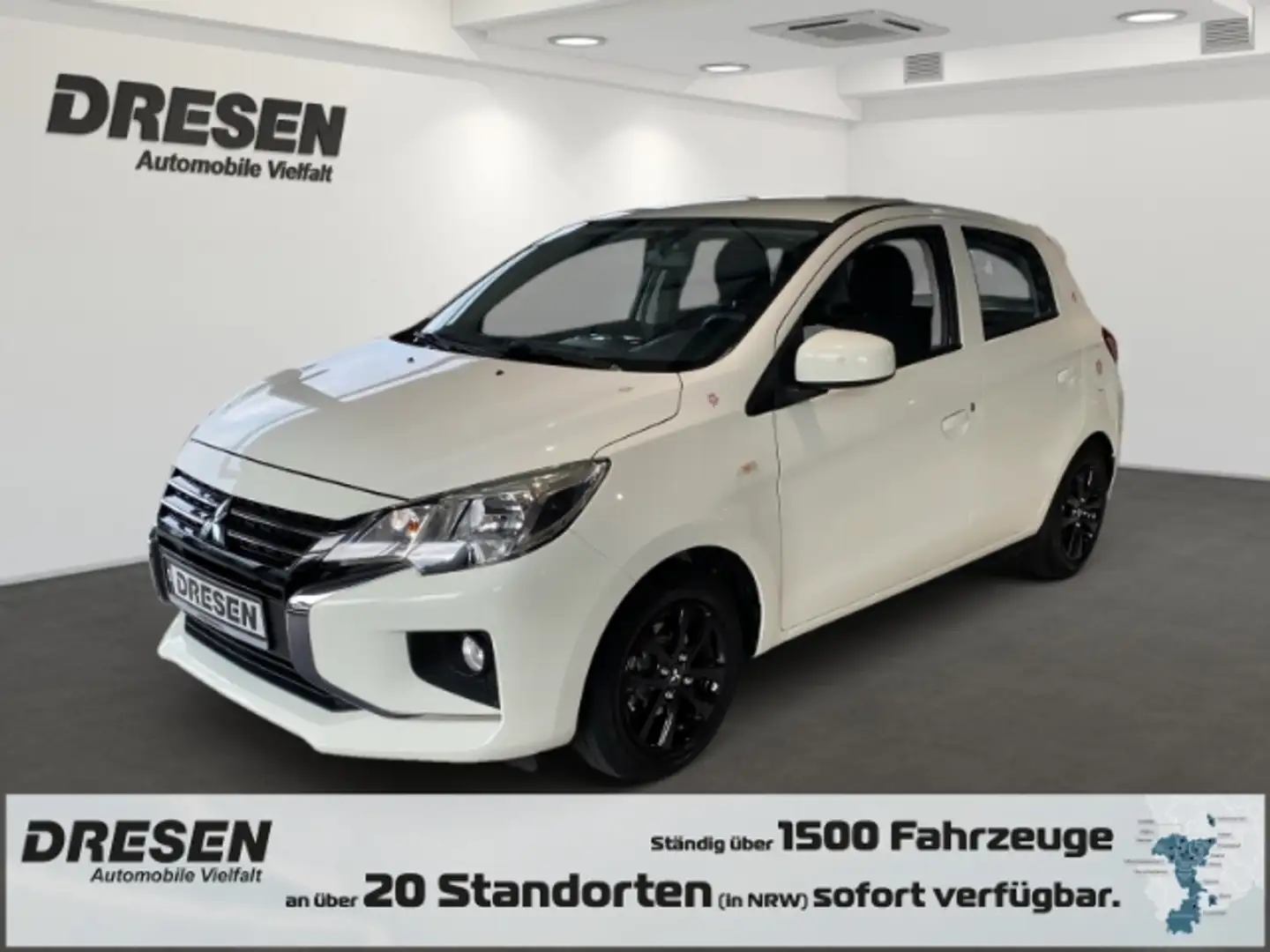 Mitsubishi Space Star 1.0 Radio/Klima/Alufelgen Weiß - 1