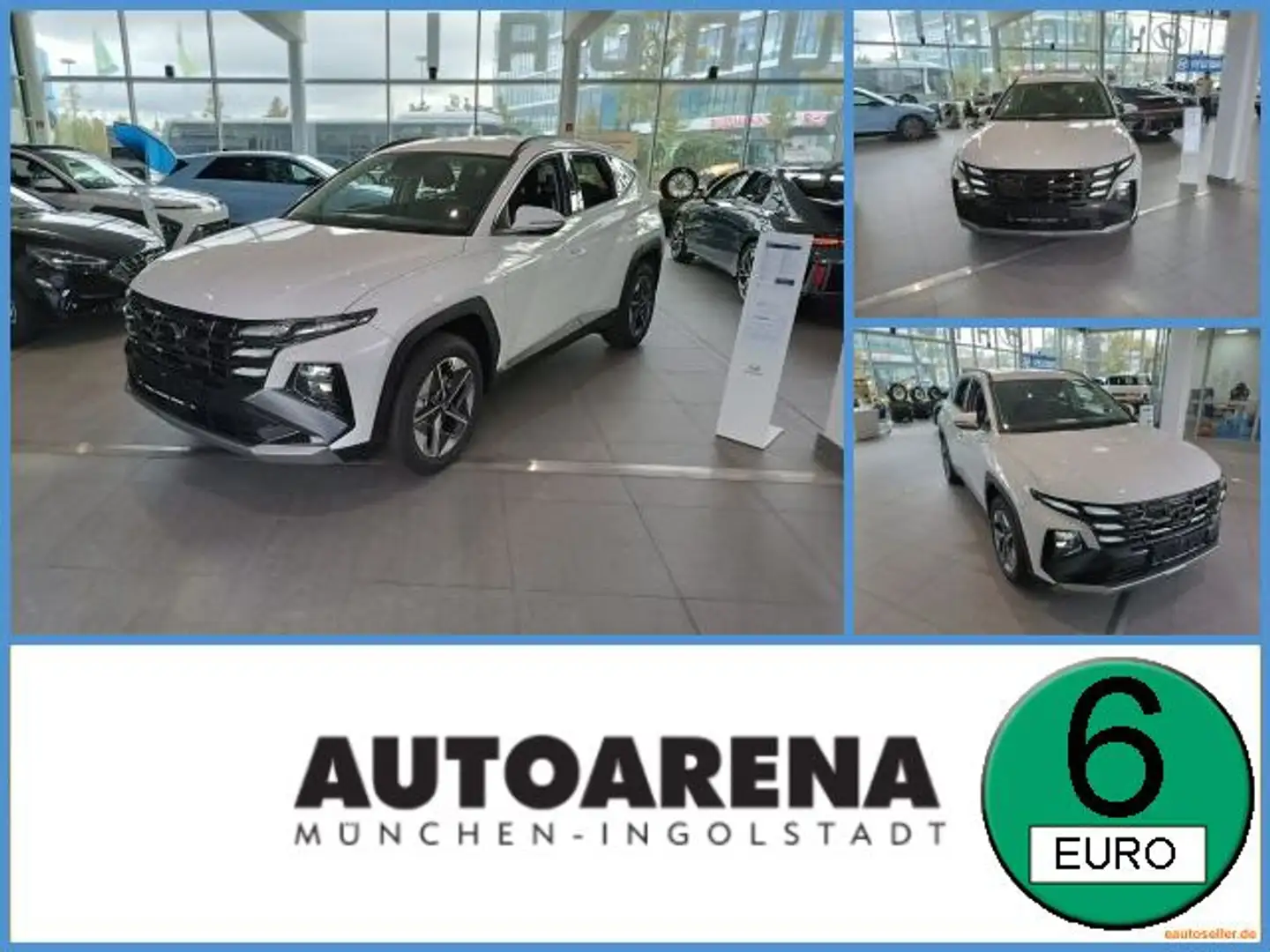 Hyundai TUCSON 1.6 T-GDI Trend ele. Heckklappe, Navi Blanco - 1