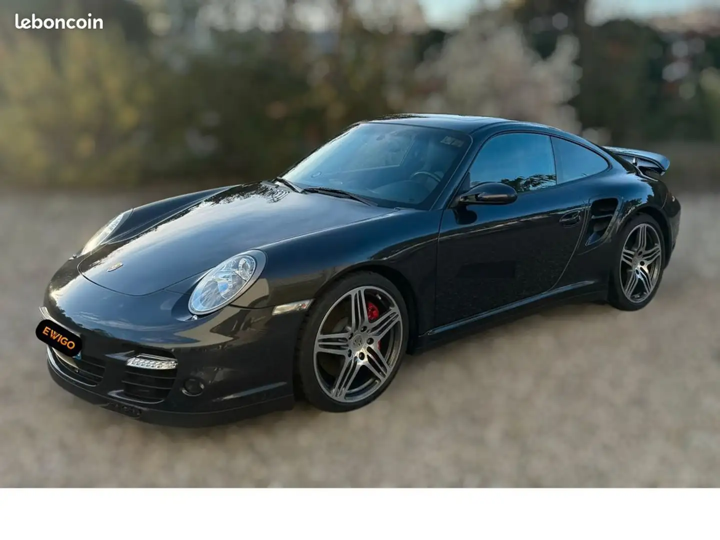 Porsche 997 coupe 997 3.6 turbo 480 garantie 6 mois Noir - 2